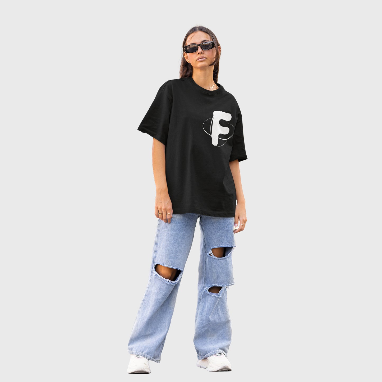 BIG LOGO ZWART SHIRT