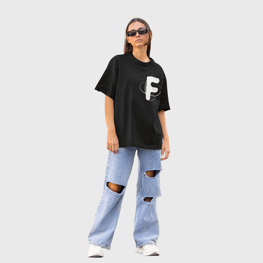 BIG LOGO ZWART SHIRT