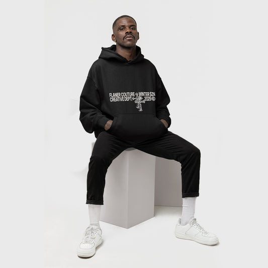 CROSS BLACK HOODIE